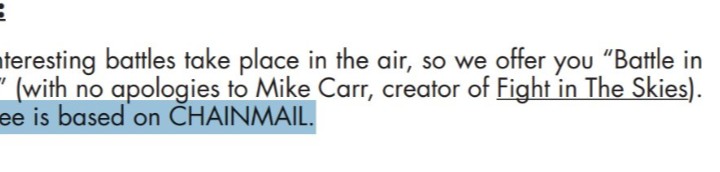 OD&D Is a Chainmail Variant